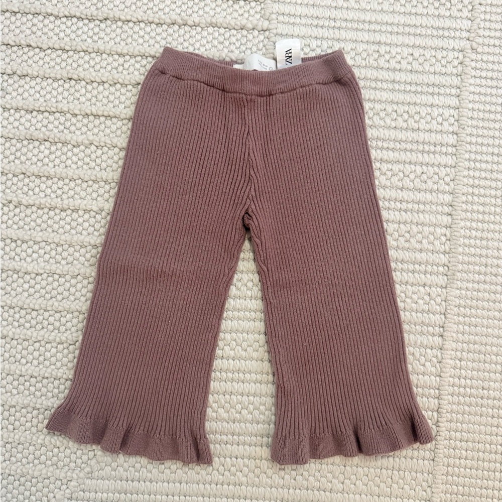 Zara Kids Ribbed Pants